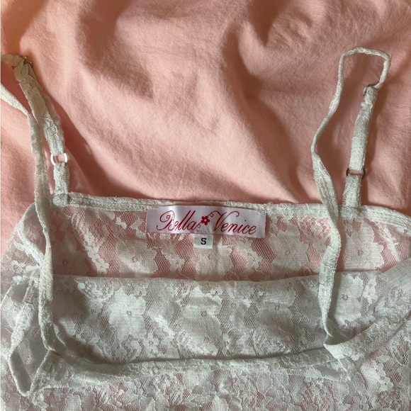 Bella Venice White Lucy Top - Picture 3 of 3